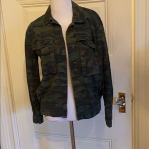 Top Shop weathered look army jacket
